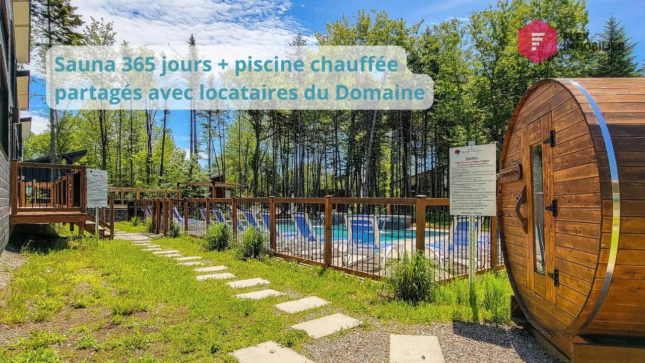 Le Bleu Bourgeois De Portneuf - Natural Elegance - Hot Tub, Sauna And Pool Pont-Rouge Eksteriør bilde